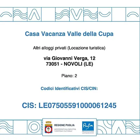 Casa Valle Della Cupa