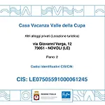 Casa Valle Della Cupa